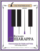 Conversation for Violin, Viola and String Orchestra Orchestra sheet music cover